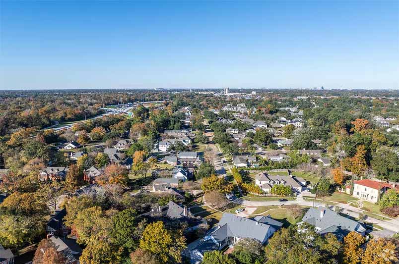 Baton Rouge service area for Green Tiger Softwash roof and exterior cleaning